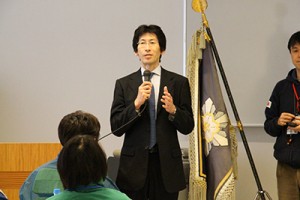 久志本成樹教授による閉会挨拶