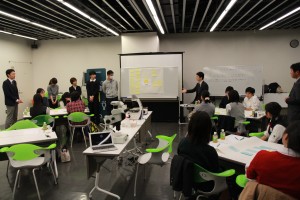 グループごとに発表