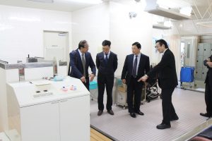 リハビリテーション部を見学