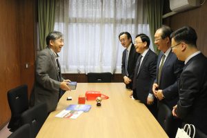 八重樫病院長との懇談