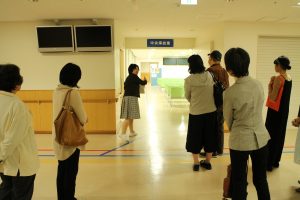 見学ツアー(中央採血室)