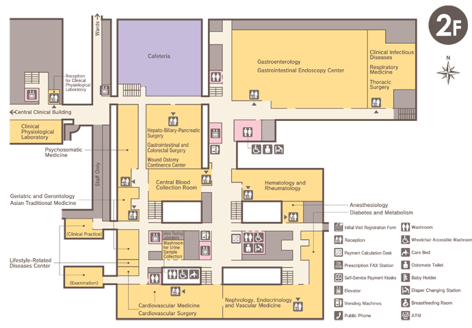 Floor Map | Tohoku University Hospital