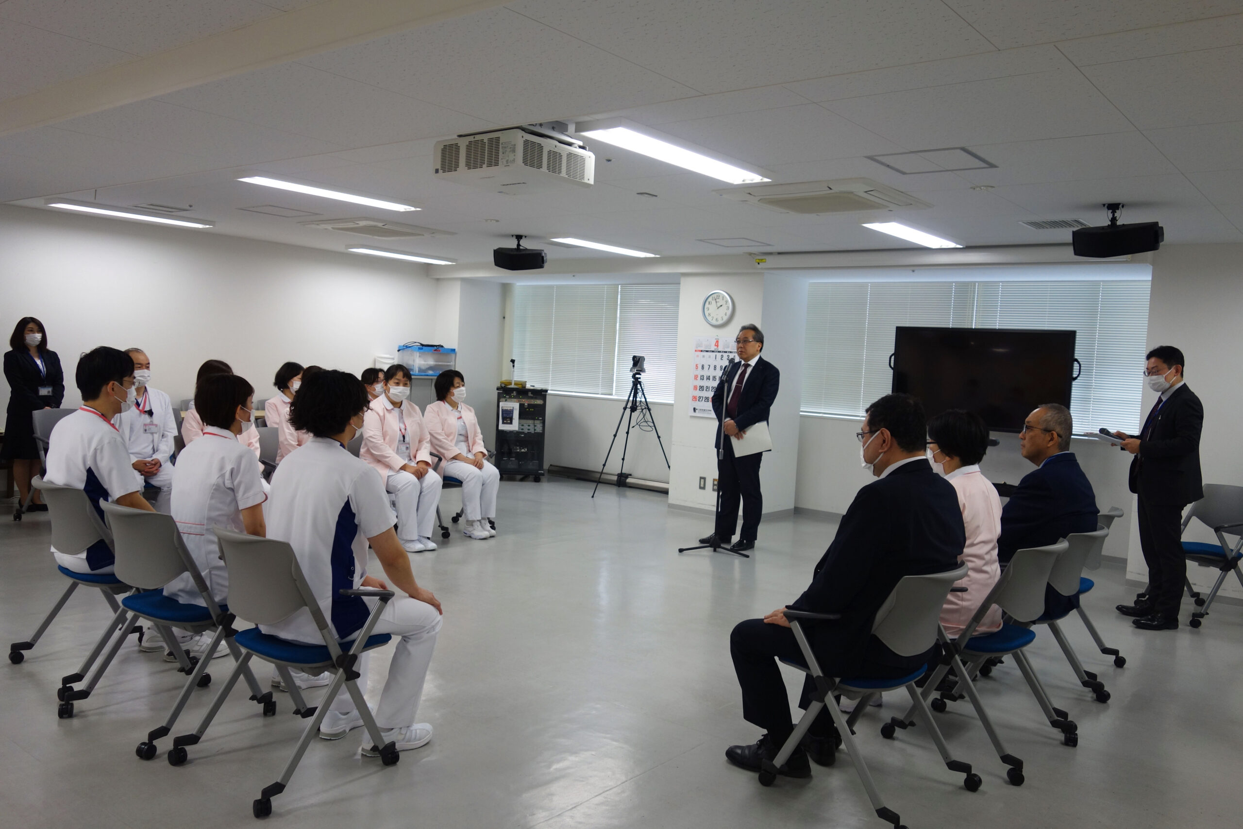 2026年度 看護師特定行為研修開講式を執り行いました - 東北大学病院